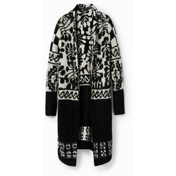 Kardigan wełna oversize Mr. Christian Lacroix