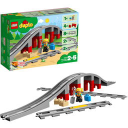 klocki Lego Duplo 10872 Tory kolejowe i wiadukt