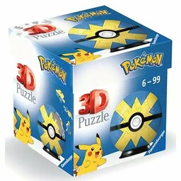 RAVENSBURGER Puzzle 3D Pokémon Quick Ball 11580 (54
