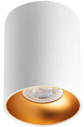 KANLUX Lampa sufitowa punktowa Riti GU10 W/G Biało-złoty