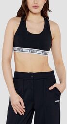 GUESS Czarny damski top sportowy Aline