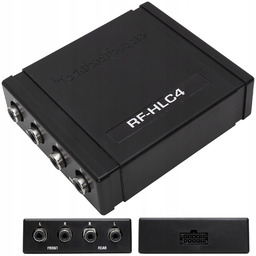 Konwerter Poziomu Sygnału High Low HiLow 4x Rca