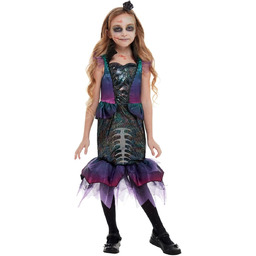 Dark Mermaid Costume, Purple (S)