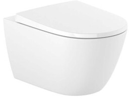 ROCA Miska WC podwieszana ONA Rimless z deską