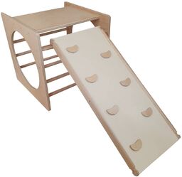 domowy plac zabaw Box Plus drewno