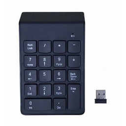 Gembird KLAWIATURA NUMERYCZNA BEZPRZEWODOWA KPD-W-02 US LAYOUT, 18