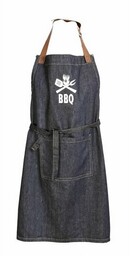 Fartuch kuchenny BBQ Jeans, 70 x 80 cm