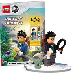 Ameet Książka LEGO Jurassic World Raptory uciekają LNC-6207