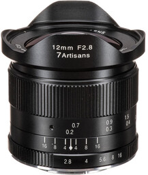 7Artisans 12mm F2.8 - obiektyw stałoogniskowy, MFT, czarny,