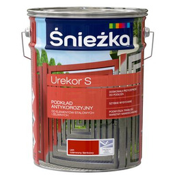Podkład antykorozyjny Urekor S U01 czerwony tlenkowy 5