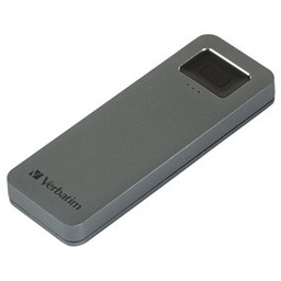 Verbatim 53656 Executive Fingerprint Secure, Zewnętrzny dysk SSD,