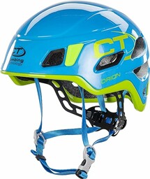Climbing Technology Orion Kask Alpinistyczny, Niebieski/Zielony, 50-56cm