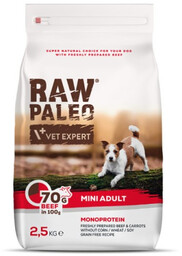 Raw paleo Ultra Beef Mini Adult 2 kg