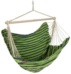 Spokey, Hamak-siedzisko dwuosobowe, Bench Deluxe, zielony, 140x200 cm