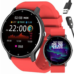 SMARTWATCH UNISEX GRAVITY GT1-10 - PULSOMETR, WŁASNE TARCZE
