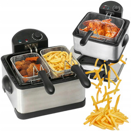 Frytkownica Olejowa Tradycyjna Frytownica Pojemna 4L 2000W Termostat