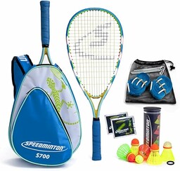 Speedminton S700 Zestaw do Gry w Badmintona/Crossmintona, Wielokolorowy,