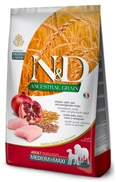 FARMINA Karma dla psa N&D Ancestral Grain Adult