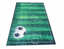 Dywan Puffy Boisko Uefa Piłka 120X180 cm Boisko