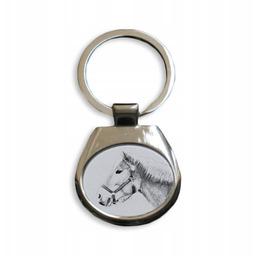 Koń Haflinger Brelok ze zdjęciem i grawerem
