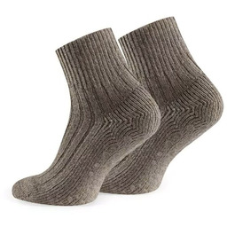 Steven Antypoślizgowe skarpety z wełny jagnięcej, zamiast kapci,