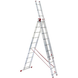 Drabina aluminiowa uniwersalna 3x9 firmy ALOSS - 7