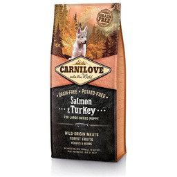 Carnilove Salmon & Turkey For Large Breed Puppy