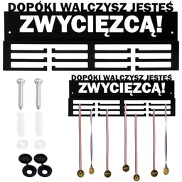 GOCKOWIAK Wieszak na medale Dopóki walczysz jesteś zwycięzcą!