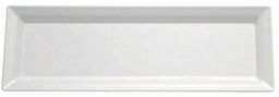 Taca PURE z melaminy biała 35,5x18 cm APS
