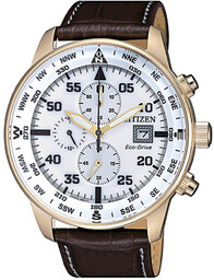 Zegarek CITIZEN CA0693-12A. SOLAR QUARTZ, Kolor biały. Mężczyzna.