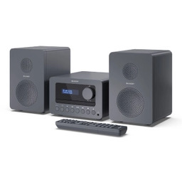 Sharp TOKYO XL-B514 20W Bluetooth Radio FM Szary