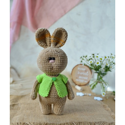 Pakamera Zajączek w bluzie, Króliczek przytulanka dla dziecka,