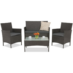 Meble ogrodowe z technorattanu Calabria Premium Garden Point