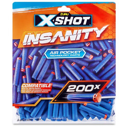 X SHOT INSANITY STRZALKI 200 Sztuk Foliopak