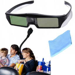 Aktywne Okulary Migawkowe 3D Dlp Link Projektor Tv