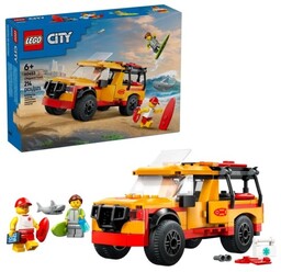 LEGO CITY 60453 Furgonetka ratowników plażowych