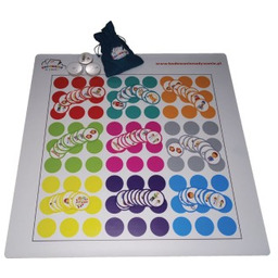 Krążki Kodowanie na dywanie OBRAZKOWE SUDOKU