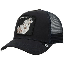 Czapka Lone Wolf Trucker by Goorin Bros., ciemnoniebieski,