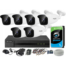 Zestaw do monitoringu Hikvision Zestaw Cctv 6x HWT-B220