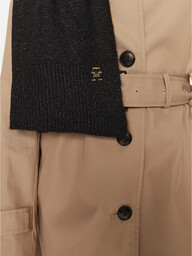 Szalik Tommy Hilfiger AW0AW16646 Czarny
