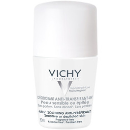 VICHY Antyperspirant kojący roll-on do skóry wrażliwej 50ml