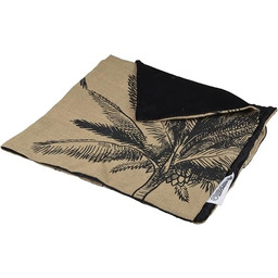 Pled Juty i Poliester 100x70cm Bahia Czarny
