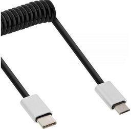 InLine kabel spiralny InLine USB 2.0, wtyczka typu