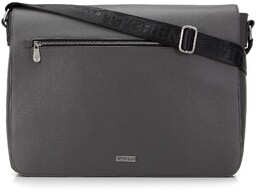 Męska torba na laptopa 13 z matowej ekoskóry