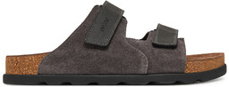 Klapki Rieker 21160-45 Szary