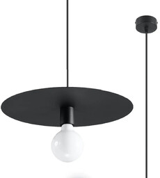 Lampa wisząca FLAVIO czarna SL.0853 - Sollux Sprawdź