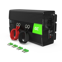 Green Cell PRZETWORNICA INV08 12V-230V 1000W/2000W MODYFIKOWANA SINUSOIDA