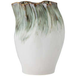 Bloomingville - Wazon Nisha, kamionka, zielony, wysokość 30