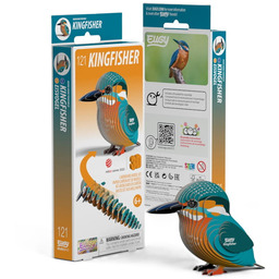 Eko układanka 3D - Ptak Zimorodek, Eugy