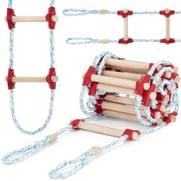 Drabina sznurowa, linowa, dekarska długość 8 m